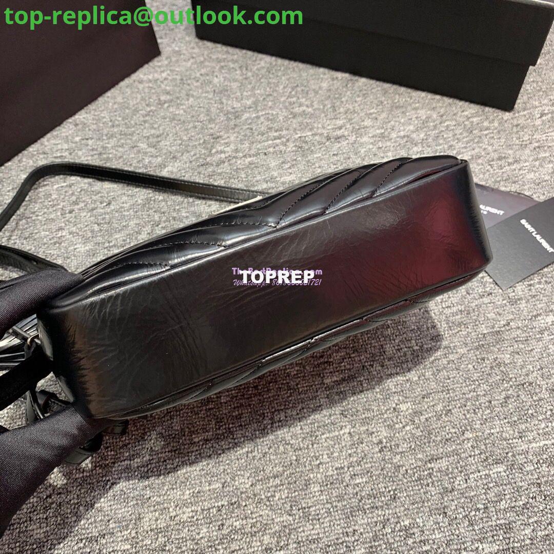 Replica YSL Saint Laurent Lou Camera Bag in quilted Black moroder Leather 468537 10 Replica YSL Saint Laurent Lou Camera Bag in quilted Black moroder Leather 468537 10