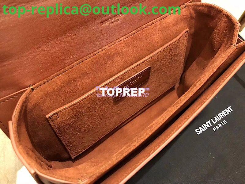 Replica YSL Saint Laurent Medium Bellechasse Satchel In Beige Linen Canvas And Cognac Leather 9 Replica YSL Saint Laurent Medium Bellechasse Satchel In Beige Linen Canvas And Cognac Leather 9