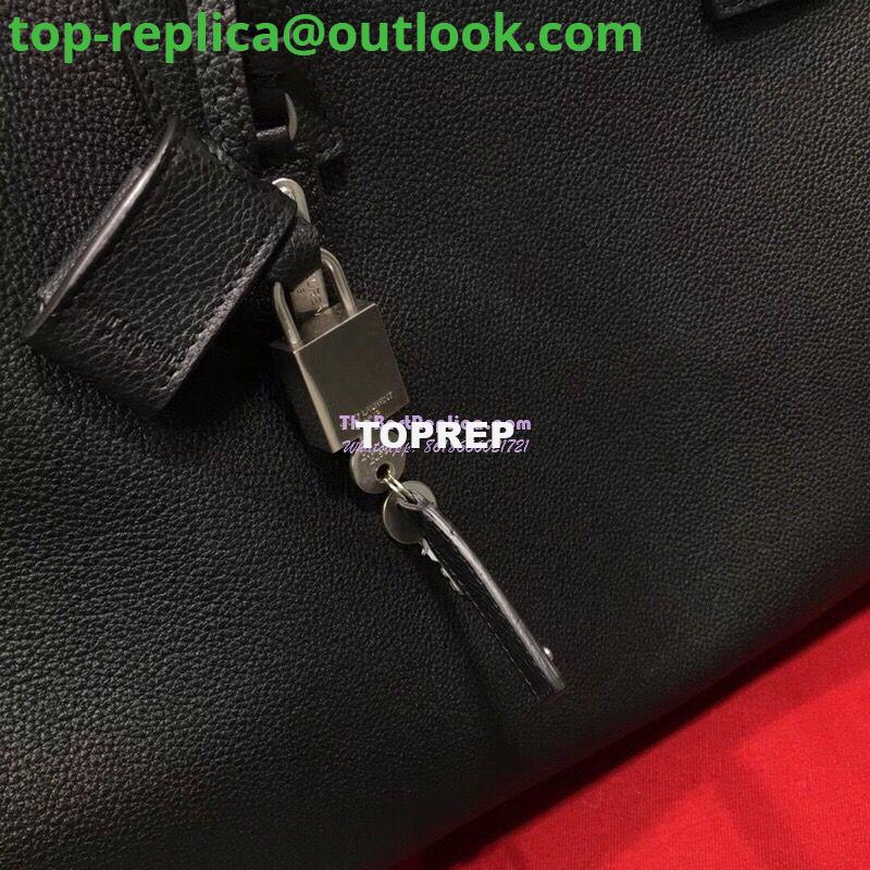 Replica YSL Saint Laurent Sac De Jour Souple 36 Duffle Bag In Black Grained Leather 5 Replica YSL Saint Laurent Sac De Jour Souple 36 Duffle Bag In Black Grained Leather 5