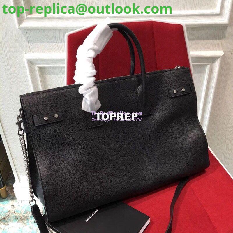 Replica YSL Saint Laurent Sac De Jour Souple 36 Duffle Bag In Black Grained Leather 9 Replica YSL Saint Laurent Sac De Jour Souple 36 Duffle Bag In Black Grained Leather 9