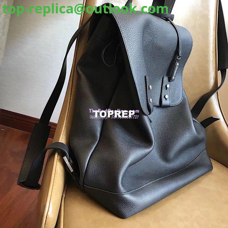 Replica YSL Saint Laurent Sac De Jour Backpack in Black Grained Leather 480585 2 Replica YSL Saint Laurent Sac De Jour Backpack in Black Grained Leather 480585 2