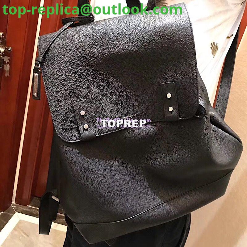 Replica YSL Saint Laurent Sac De Jour Backpack in Black Grained Leather 480585 4 Replica YSL Saint Laurent Sac De Jour Backpack in Black Grained Leather 480585 4