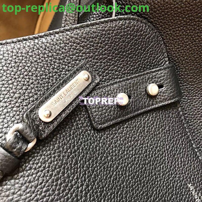 Replica YSL Saint Laurent Sac De Jour Backpack in Black Grained Leather 480585 8 Replica YSL Saint Laurent Sac De Jour Backpack in Black Grained Leather 480585 8