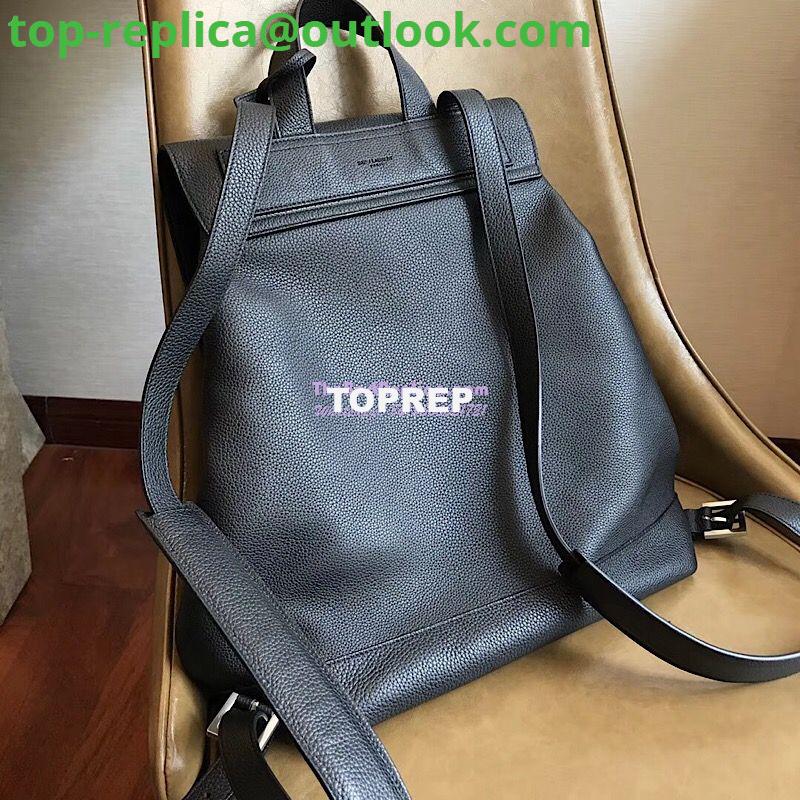 Replica YSL Saint Laurent Sac De Jour Backpack in Black Grained Leather 480585 9 Replica YSL Saint Laurent Sac De Jour Backpack in Black Grained Leather 480585 9