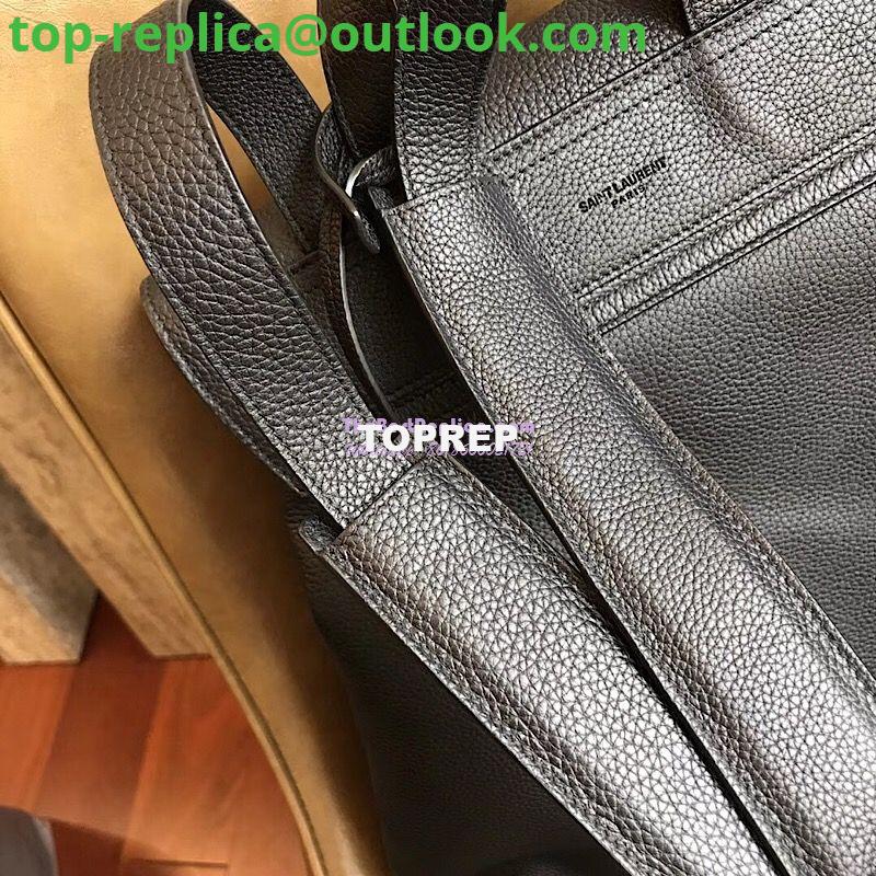 Replica YSL Saint Laurent Sac De Jour Backpack in Black Grained Leather 480585 11 Replica YSL Saint Laurent Sac De Jour Backpack in Black Grained Leather 480585 11