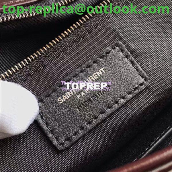 Replica YSL Saint Laurent Niki Chain Bag In Vintage Crinkled And Quilted Wine Red Leather 498894 9 Replica YSL Saint Laurent Niki Chain Bag In Vintage Crinkled And Quilted Wine Red Leather 498894 9