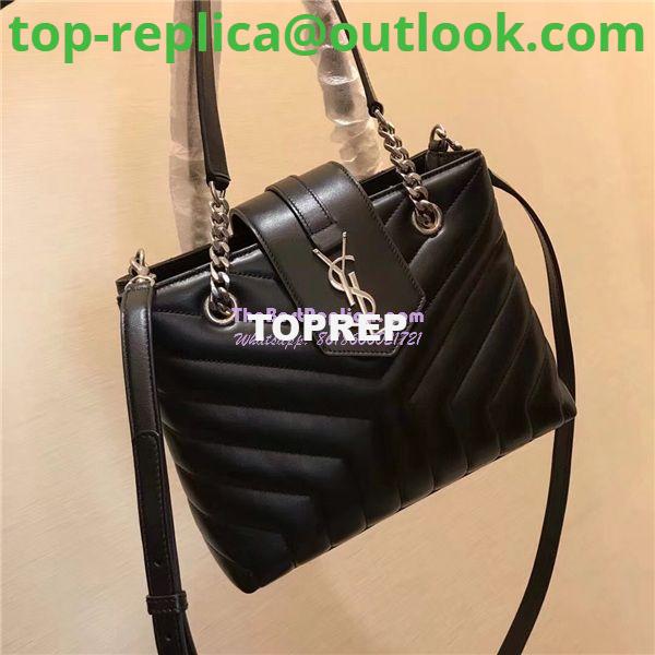 Replica YSL Saint Laurent Small Loulou Shopping Bag In Black “y” Quilted Leather 502717 2 Replica YSL Saint Laurent Small Loulou Shopping Bag In Black “y” Quilted Leather 502717 2