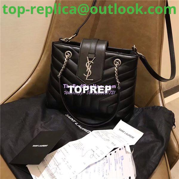 Replica YSL Saint Laurent Small Loulou Shopping Bag In Black “y” Quilted Leather 502717 3 Replica YSL Saint Laurent Small Loulou Shopping Bag In Black “y” Quilted Leather 502717 3