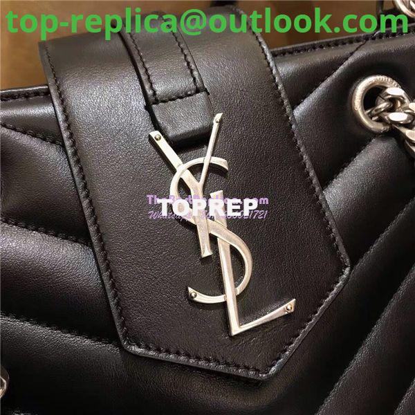 Replica YSL Saint Laurent Small Loulou Shopping Bag In Black “y” Quilted Leather 502717 6 Replica YSL Saint Laurent Small Loulou Shopping Bag In Black “y” Quilted Leather 502717 6