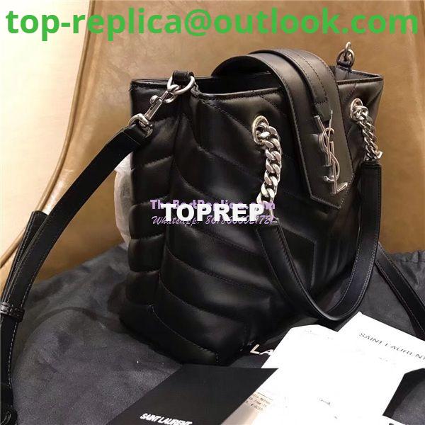 Replica YSL Saint Laurent Small Loulou Shopping Bag In Black “y” Quilted Leather 502717 8 Replica YSL Saint Laurent Small Loulou Shopping Bag In Black “y” Quilted Leather 502717 8