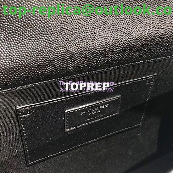 Replica YSL Saint Laurent Large Kate Chain Bag In Black Grain De Poudre Textured Leather Silver Hardware 7 Replica YSL Saint Laurent Large Kate Chain Bag In Black Grain De Poudre Textured Leather Silver Hardware 7