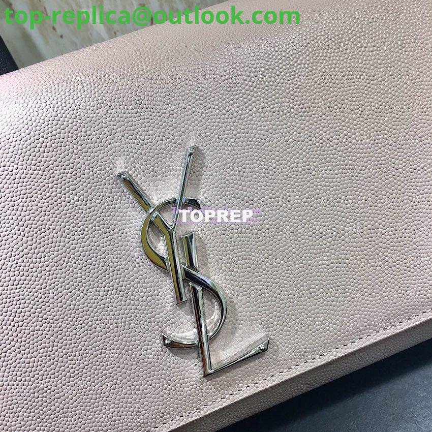 Replica YSL Saint Laurent Classic Medium Kate Satchel Silver Hardware In Grained De Poudre Textured Leather Grey 3 Replica YSL Saint Laurent Classic Medium Kate Satchel Silver Hardware In Grained De Poudre Textured Leather Grey 3