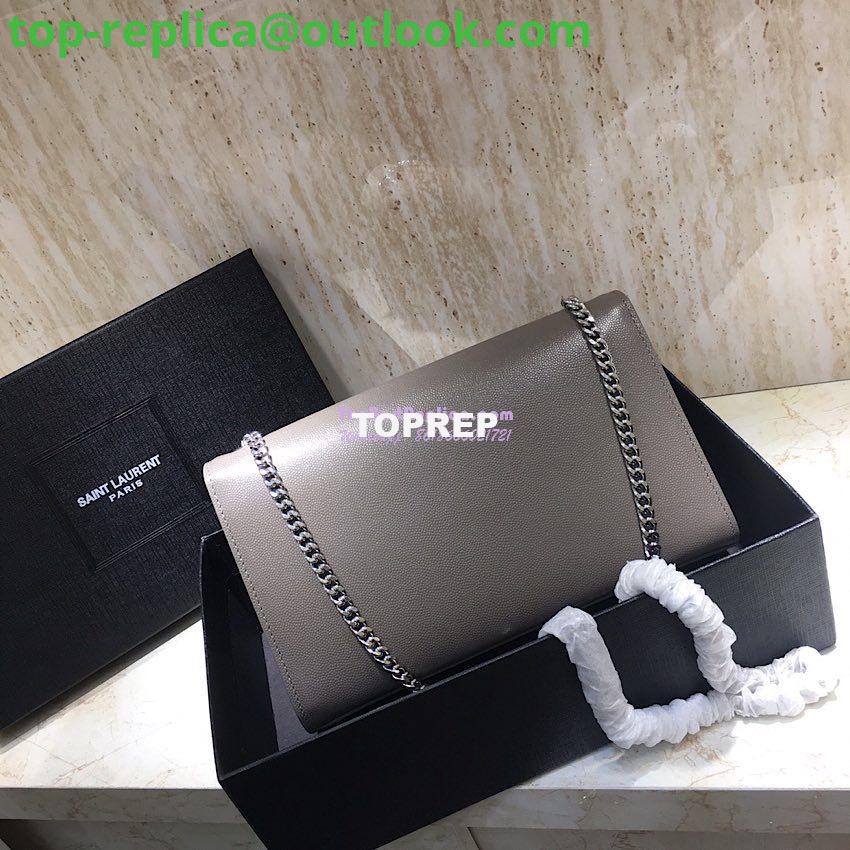Replica YSL Saint Laurent Classic Medium Kate Satchel Silver Hardware In Grained De Poudre Textured Leather Grey 7 Replica YSL Saint Laurent Classic Medium Kate Satchel Silver Hardware In Grained De Poudre Textured Leather Grey 7