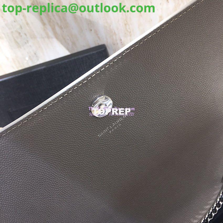 Replica YSL Saint Laurent Classic Medium Kate Satchel Silver Hardware In Grained De Poudre Textured Leather Grey 9 Replica YSL Saint Laurent Classic Medium Kate Satchel Silver Hardware In Grained De Poudre Textured Leather Grey 9