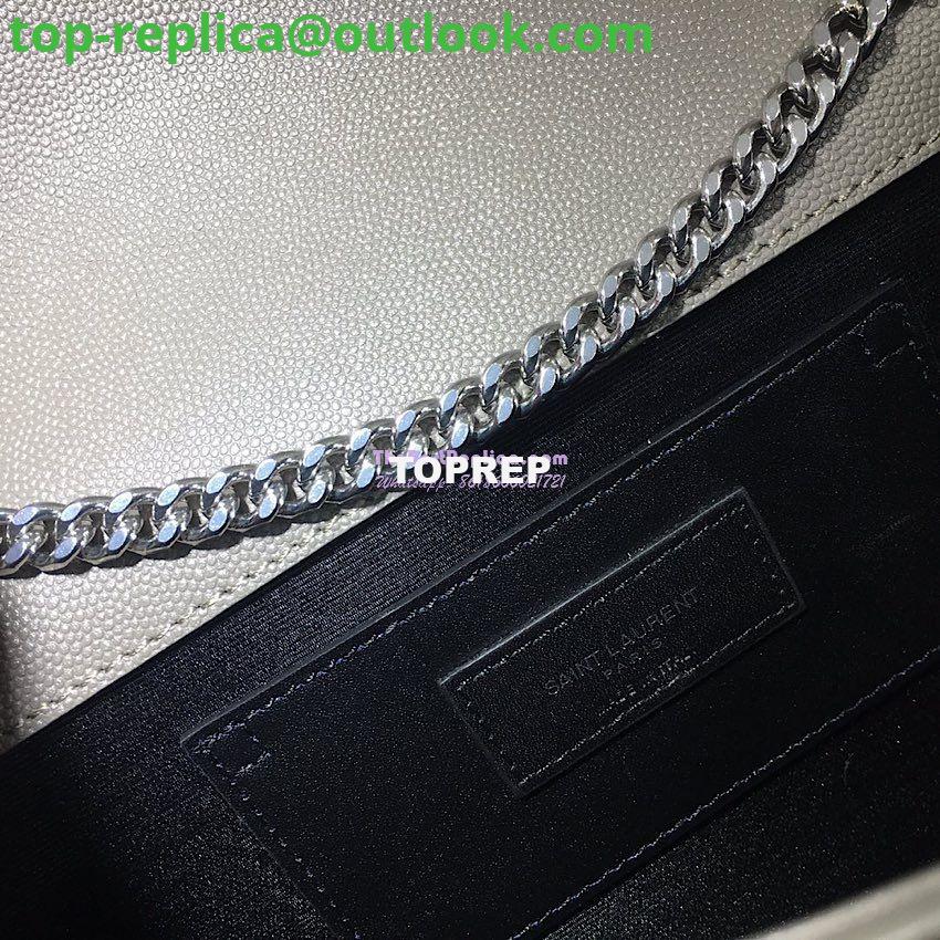 Replica YSL Saint Laurent Classic Medium Kate Satchel Silver Hardware In Grained De Poudre Textured Leather Grey 10 Replica YSL Saint Laurent Classic Medium Kate Satchel Silver Hardware In Grained De Poudre Textured Leather Grey 10