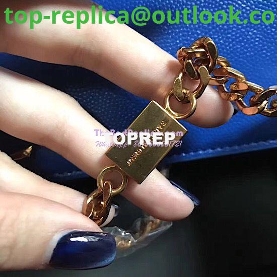 Replica YSL Saint Laurent Classic Medium Kate Satchel In Grained De Poudre Textured Leather Blue 5 Replica YSL Saint Laurent Classic Medium Kate Satchel In Grained De Poudre Textured Leather Blue 5