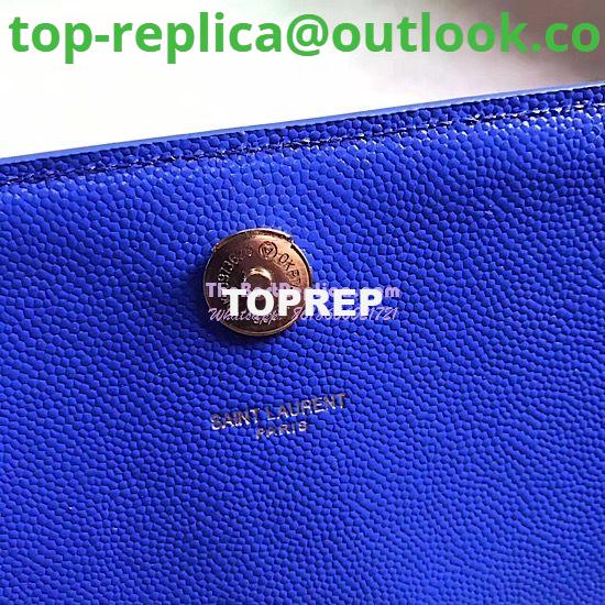 Replica YSL Saint Laurent Classic Medium Kate Satchel In Grained De Poudre Textured Leather Blue 6 Replica YSL Saint Laurent Classic Medium Kate Satchel In Grained De Poudre Textured Leather Blue 6