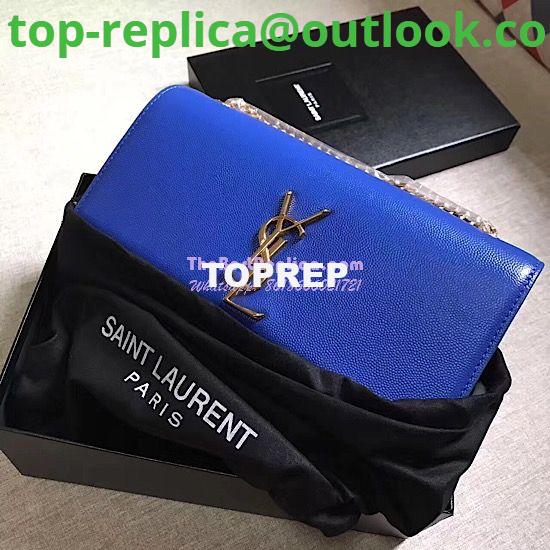 Replica YSL Saint Laurent Classic Medium Kate Satchel In Grained De Poudre Textured Leather Blue 9 Replica YSL Saint Laurent Classic Medium Kate Satchel In Grained De Poudre Textured Leather Blue 9