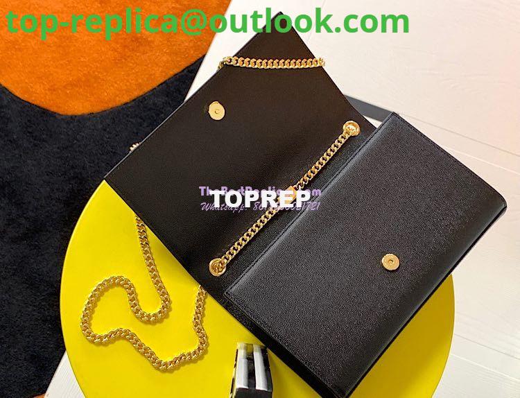 Replica YSL Saint Laurent Classic Medium Kate Satchel In Grained De Poudre Textured Leather Black 5 Replica YSL Saint Laurent Classic Medium Kate Satchel In Grained De Poudre Textured Leather Black 5