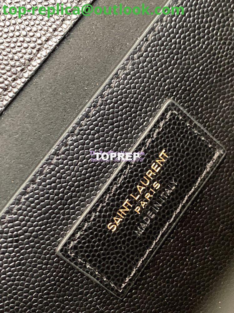 Replica YSL Saint Laurent Classic Medium Kate Satchel In Grained De Poudre Textured Leather Black 8 Replica YSL Saint Laurent Classic Medium Kate Satchel In Grained De Poudre Textured Leather Black 8