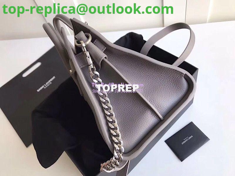 Replica YSL Saint Laurent Baby Sac De Jour Souple Duffle Bag In Grained Leather Grey 6 Replica YSL Saint Laurent Baby Sac De Jour Souple Duffle Bag In Grained Leather Grey 6