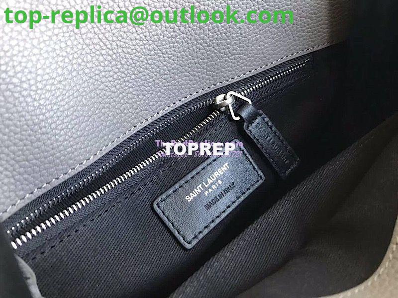 Replica YSL Saint Laurent Baby Sac De Jour Souple Duffle Bag In Grained Leather Grey 8 Replica YSL Saint Laurent Baby Sac De Jour Souple Duffle Bag In Grained Leather Grey 8