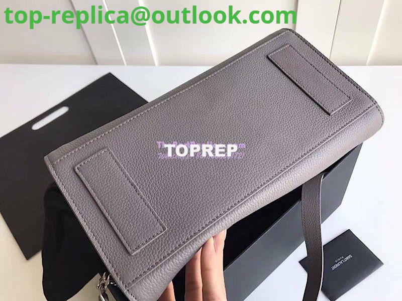 Replica YSL Saint Laurent Baby Sac De Jour Souple Duffle Bag In Grained Leather Grey 9 Replica YSL Saint Laurent Baby Sac De Jour Souple Duffle Bag In Grained Leather Grey 9
