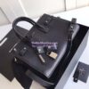 Replica YSL Saint Laurent Babylone Top Handle Bag In black Leather 18 Replica YSL Saint Laurent Babylone Top Handle Bag In black Leather 18