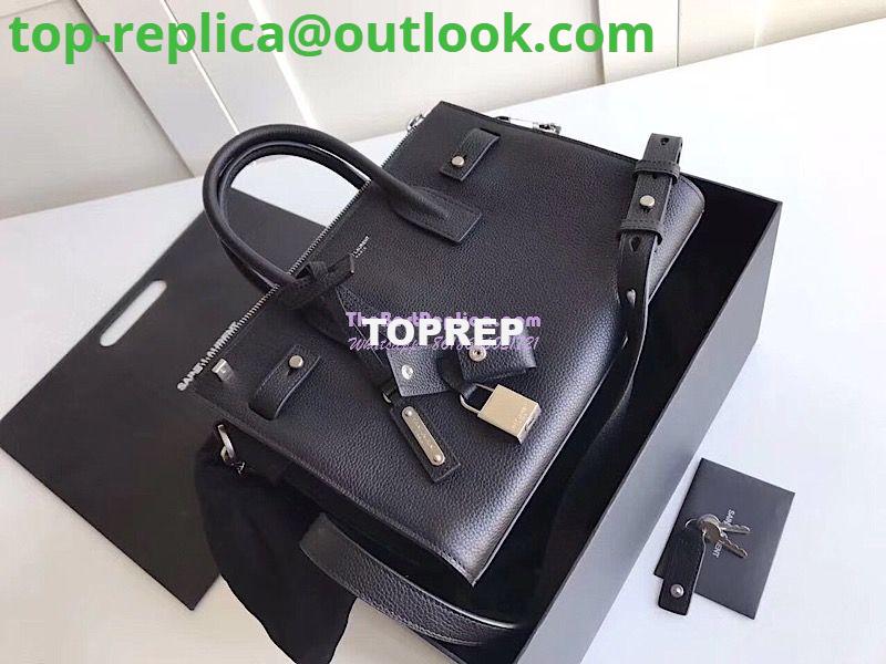 Replica YSL Saint Laurent Baby Sac De Jour Souple Duffle Bag In Grained Leather Black Replica YSL Saint Laurent Baby Sac De Jour Souple Duffle Bag In Grained Leather Black