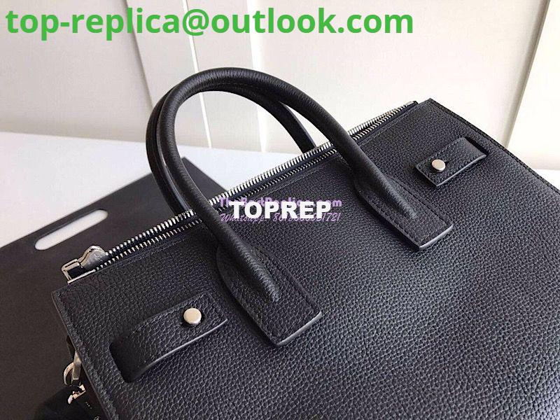 Replica YSL Saint Laurent Baby Sac De Jour Souple Duffle Bag In Grained Leather Black 7 Replica YSL Saint Laurent Baby Sac De Jour Souple Duffle Bag In Grained Leather Black 7
