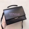 Replica YSL Saint Laurent Babylone Top Handle Bag In Black Crocodile Embossed Leather 484504 29