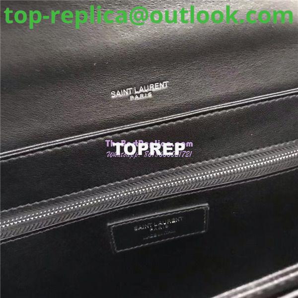 Replica YSL Saint Laurent Babylone Top Handle Bag In Black Crocodile Embossed Leather 484504 13 Replica YSL Saint Laurent Babylone Top Handle Bag In Black Crocodile Embossed Leather 484504 13