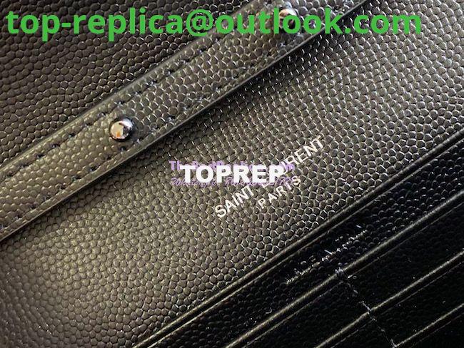 Replica YSL Saint Laurent Monogram Gold Chain Wallet Black White 7 Replica YSL Saint Laurent Monogram Gold Chain Wallet Black White 7