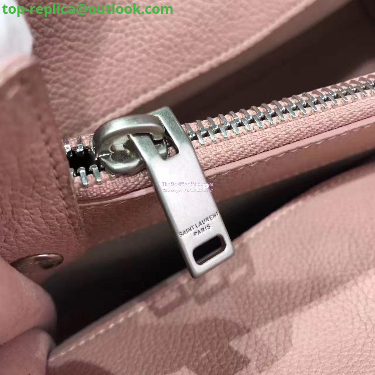 Replica YSL Yves Saint Laurent Classic Sac De Jour Souple Bag in Grained Leather Rose 2 Replica YSL Yves Saint Laurent Classic Sac De Jour Souple Bag in Grained Leather Rose 2