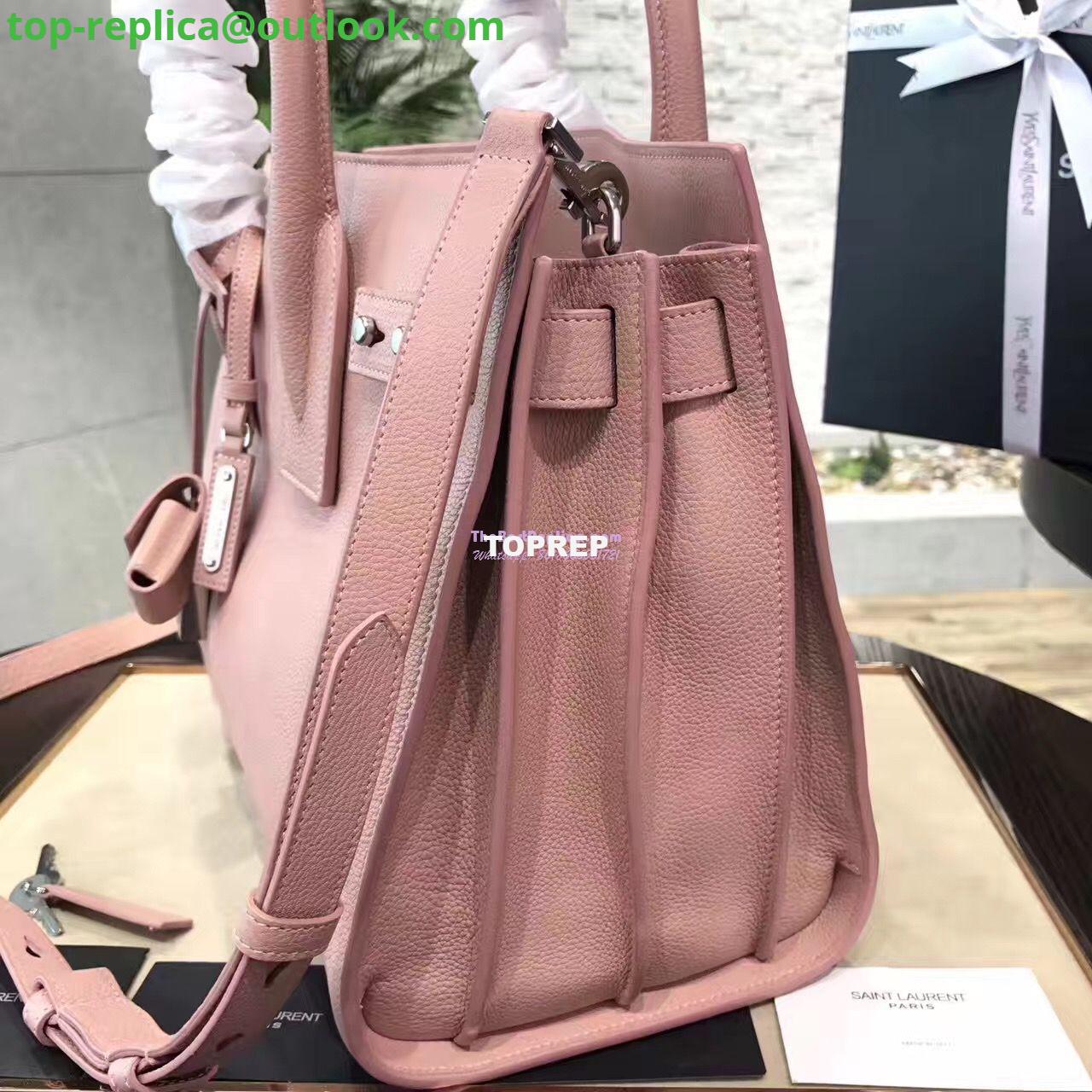 Replica YSL Yves Saint Laurent Classic Sac De Jour Souple Bag in Grained Leather Rose 6 Replica YSL Yves Saint Laurent Classic Sac De Jour Souple Bag in Grained Leather Rose 6