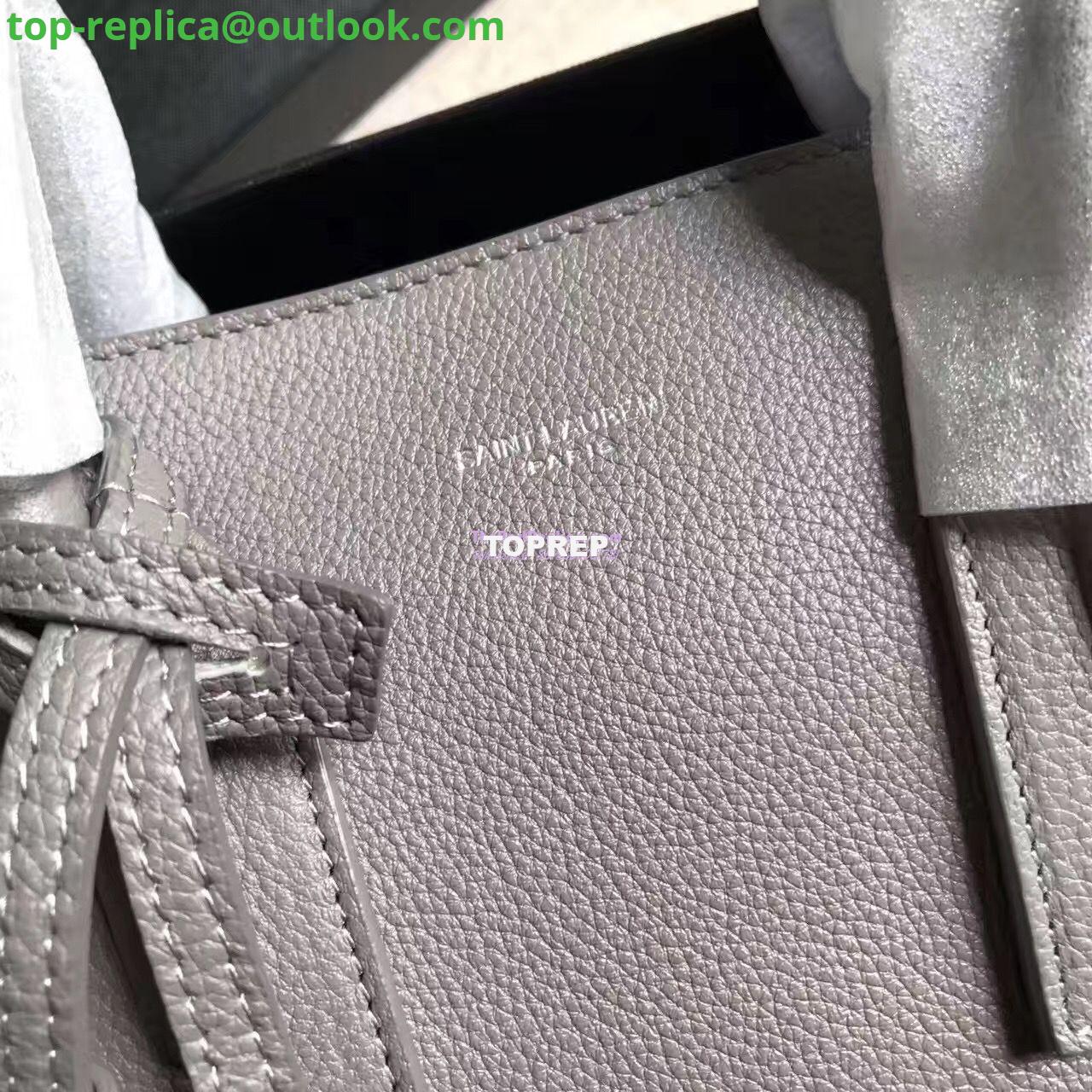 Replica YSL Yves Saint Laurent Classic Sac De Jour Souple Bag in Grained Leather Grey 2 Replica YSL Yves Saint Laurent Classic Sac De Jour Souple Bag in Grained Leather Grey 2