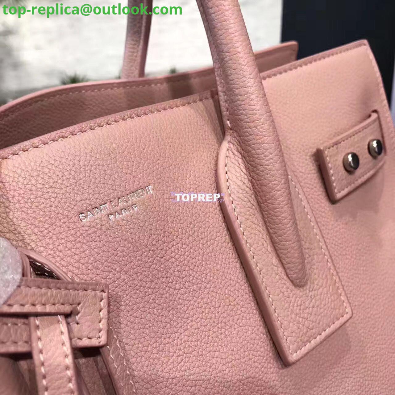 Replica YSL Yves Saint Laurent Classic Sac De Jour Souple Bag in Grained Leather Rose 8 Replica YSL Yves Saint Laurent Classic Sac De Jour Souple Bag in Grained Leather Rose 8