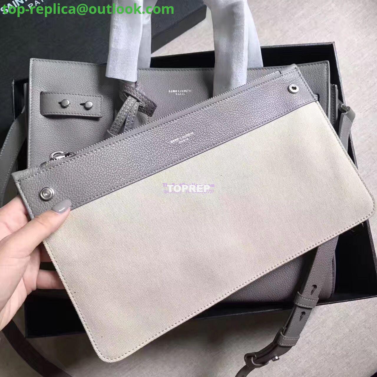 Replica YSL Yves Saint Laurent Classic Sac De Jour Souple Bag in Grained Leather Grey 6 Replica YSL Yves Saint Laurent Classic Sac De Jour Souple Bag in Grained Leather Grey 6