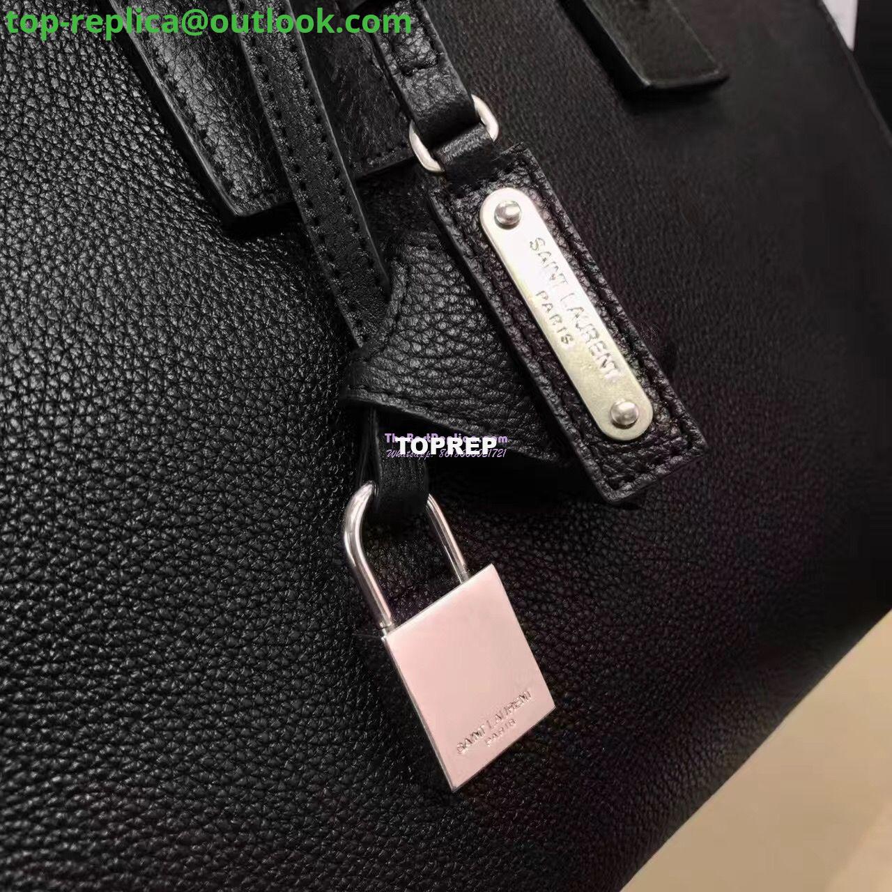 Replica YSL Yves Saint Laurent Classic Sac De Jour Souple Bag in Grained Leather Black 3 Replica YSL Yves Saint Laurent Classic Sac De Jour Souple Bag in Grained Leather Black 3