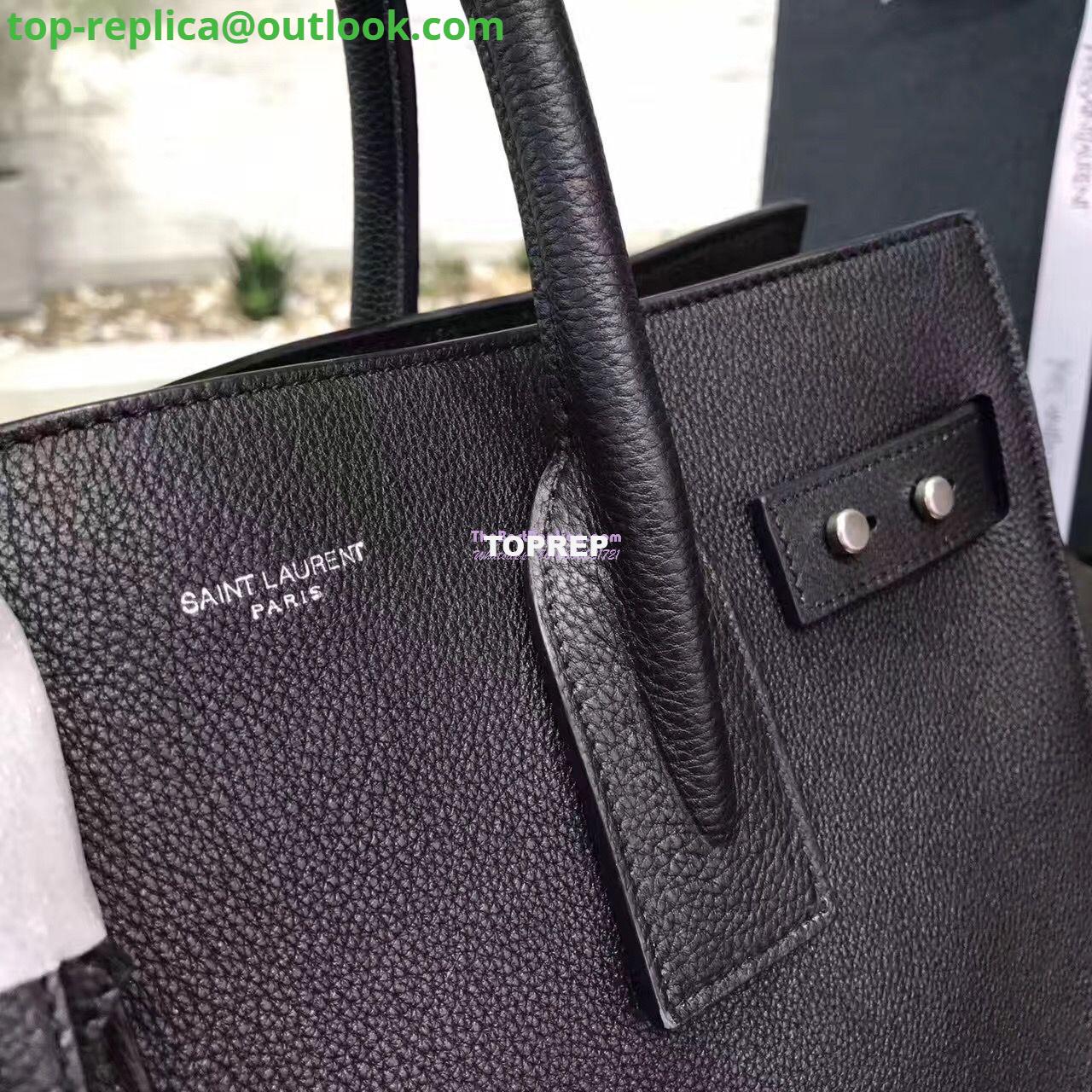 Replica YSL Yves Saint Laurent Classic Sac De Jour Souple Bag in Grained Leather Black 7 Replica YSL Yves Saint Laurent Classic Sac De Jour Souple Bag in Grained Leather Black 7