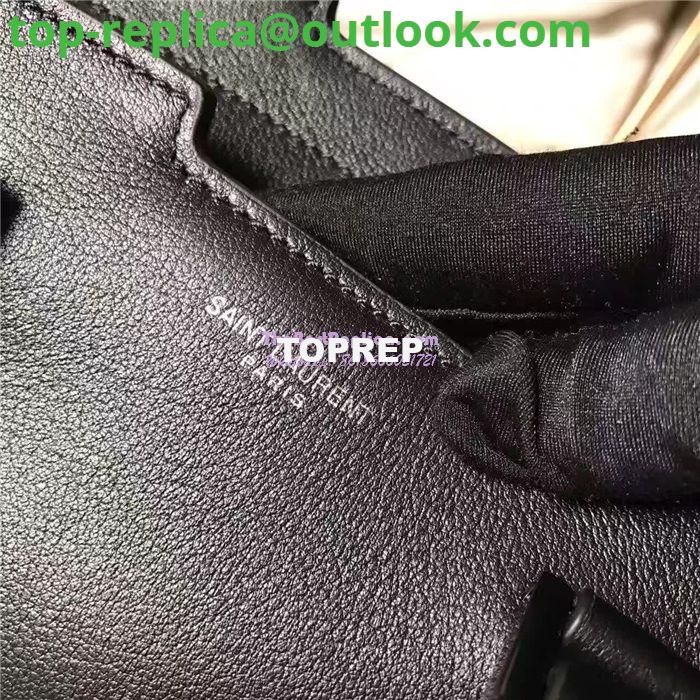 Replica YSL Yves Saint Laurent Cabas Y Calfskin Black Leather Tote Bag with black hardware 8 Replica YSL Yves Saint Laurent Cabas Y Calfskin Black Leather Tote Bag with black hardware 8