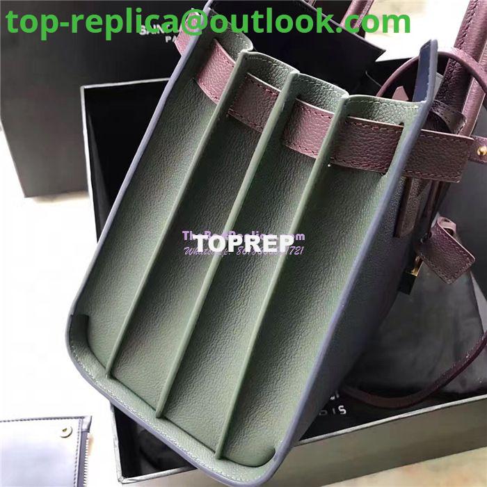 Replica YSL Yves Saint Laurent Classic Small Sac De Jour Bag In Dark Blue Grained Leather with Claret Red Handle 4 Replica YSL Yves Saint Laurent Classic Small Sac De Jour Bag In Dark Blue Grained Leather with Claret Red Handle 4