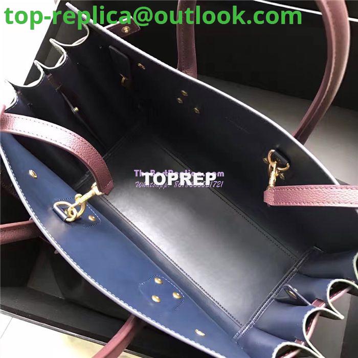 Replica YSL Yves Saint Laurent Classic Small Sac De Jour Bag In Dark Blue Grained Leather with Claret Red Handle 6 Replica YSL Yves Saint Laurent Classic Small Sac De Jour Bag In Dark Blue Grained Leather with Claret Red Handle 6