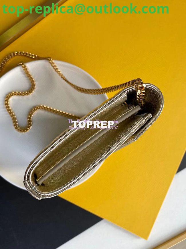 Replica YSL Saint Laurent Monogram Chain Wallet Grained Matelasse etallic Leather Pale Gold 4 Replica YSL Saint Laurent Monogram Chain Wallet Grained Matelasse etallic Leather Pale Gold 4