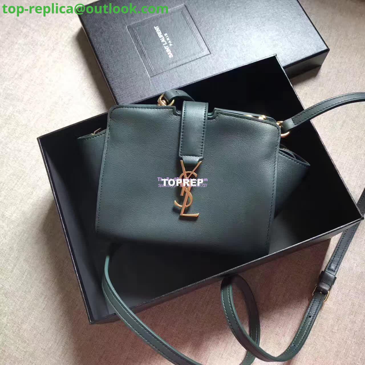 Replica YSL Yves Saint Laurent Toy Cabas Bag in Green Replica YSL Yves Saint Laurent Toy Cabas Bag in Green