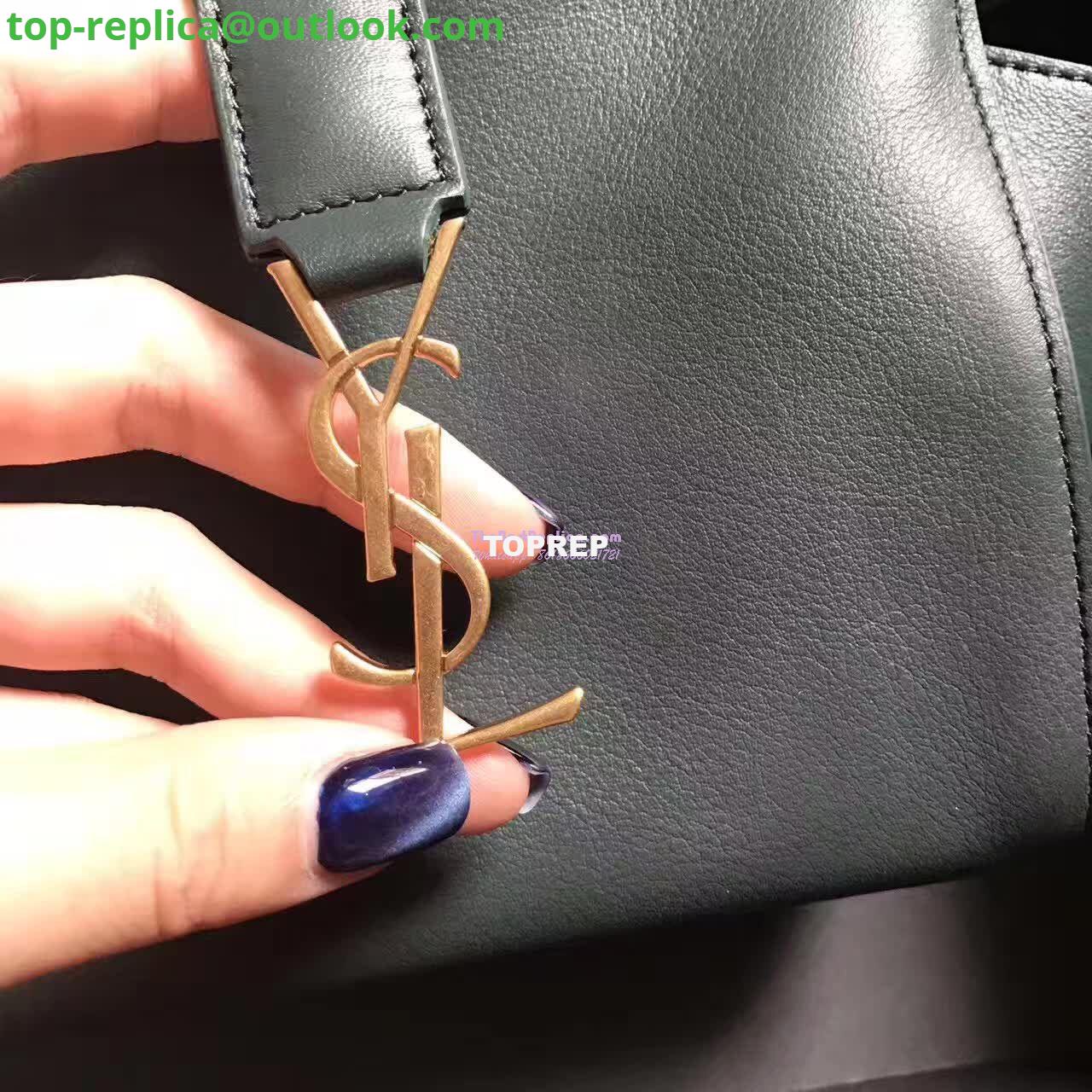 Replica YSL Yves Saint Laurent Toy Cabas Bag in Green 2 Replica YSL Yves Saint Laurent Toy Cabas Bag in Green 2