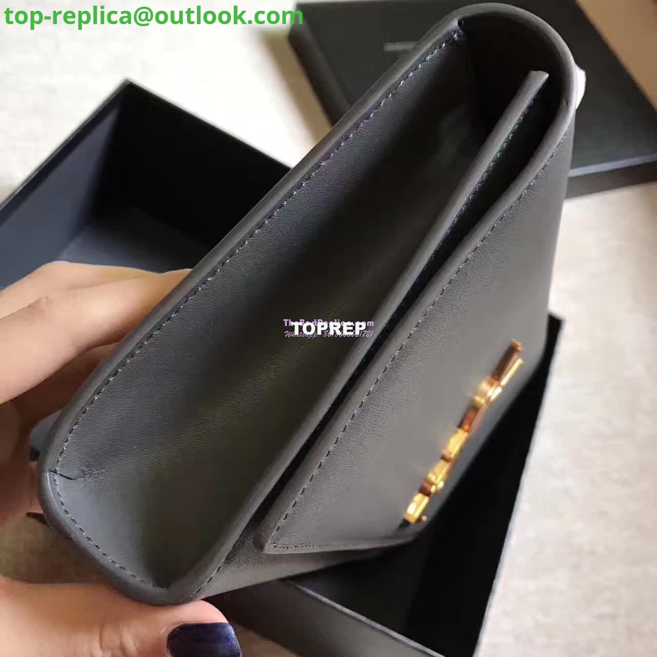 Replica YSL Classic Medium Monogram Saint Laurent Satchel In Grey Smooth Calfskin Leather Replica YSL Classic Medium Monogram Saint Laurent Satchel In Grey Smooth Calfskin Leather