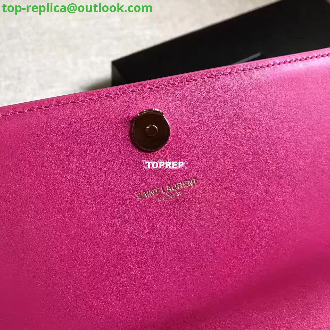 Replica YSL Classic Medium Monogram Saint Laurent Satchel In Rosy Smooth Calfskin Leather 8 Replica YSL Classic Medium Monogram Saint Laurent Satchel In Rosy Smooth Calfskin Leather 8