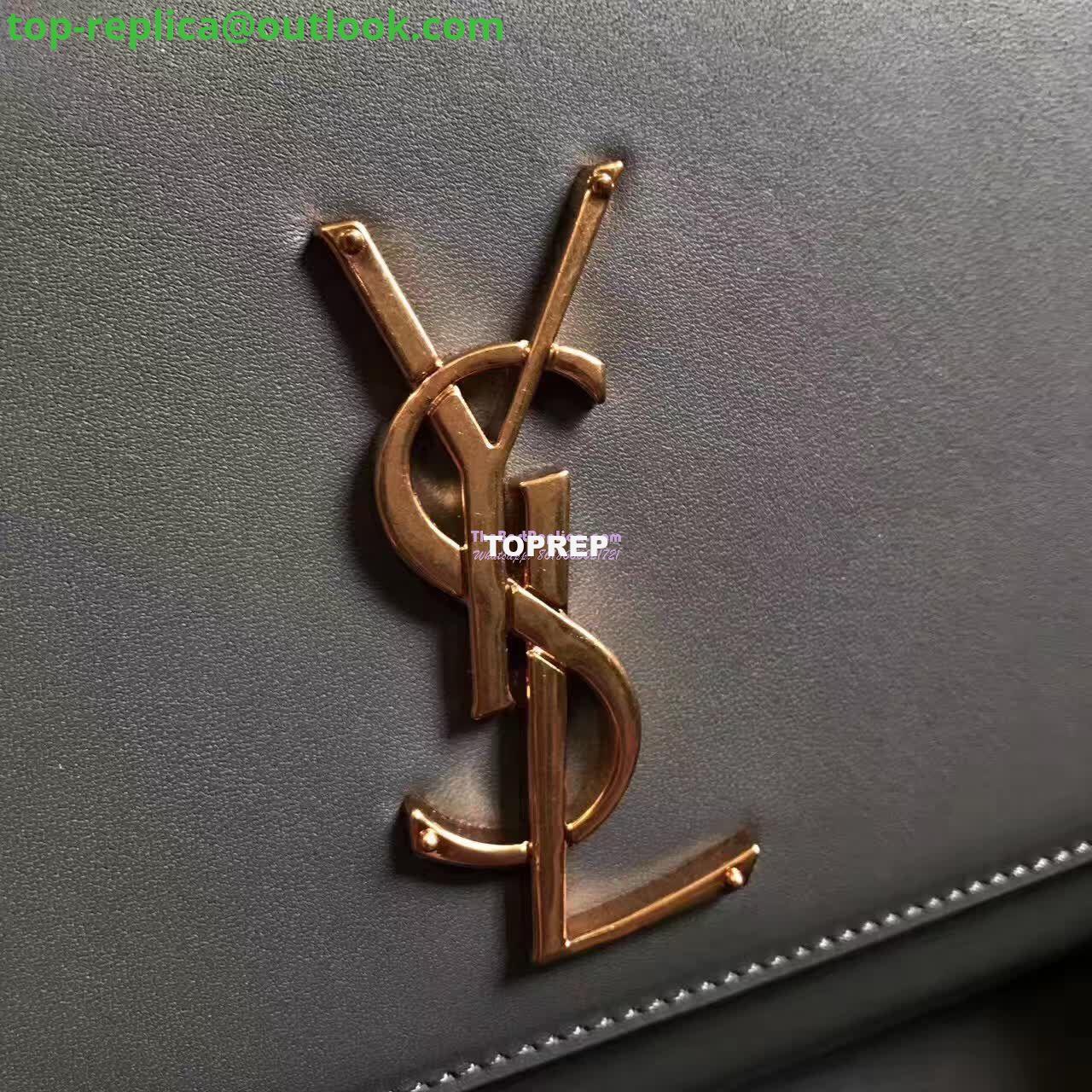 Replica YSL Classic Medium Monogram Saint Laurent Satchel In Grey Smooth Calfskin Leather 7 Replica YSL Classic Medium Monogram Saint Laurent Satchel In Grey Smooth Calfskin Leather 7