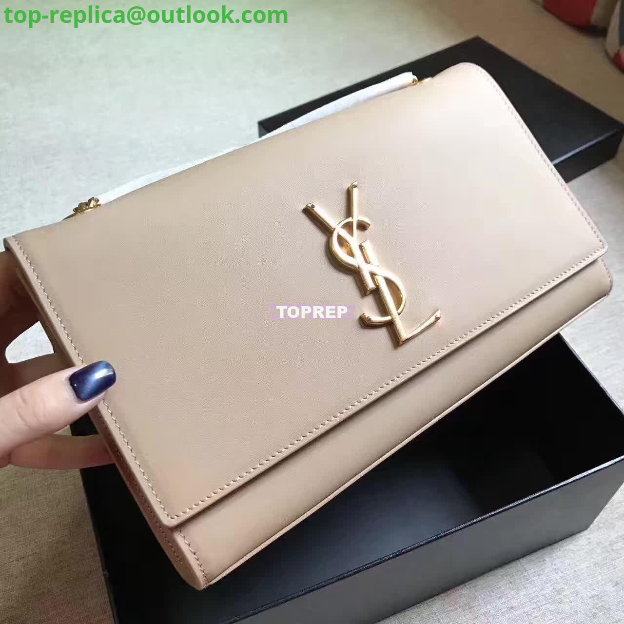 Replica YSL Classic Medium Monogram Saint Laurent Satchel In Beige Smooth Calfskin Leather 3 Replica YSL Classic Medium Monogram Saint Laurent Satchel In Beige Smooth Calfskin Leather 3